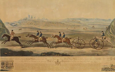 Uitzicht op de Koetswedstrijd, 1789